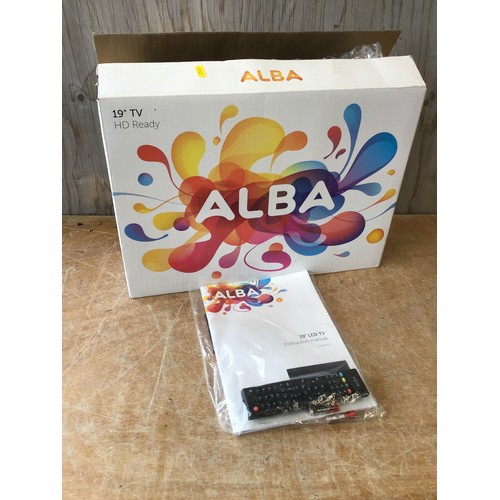 843 - Alba 19” Television with Remote