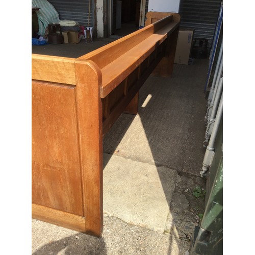 598 - Oak Pew - L10ft