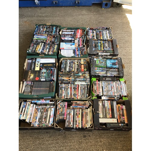 813 - Large Quantity of DVDs