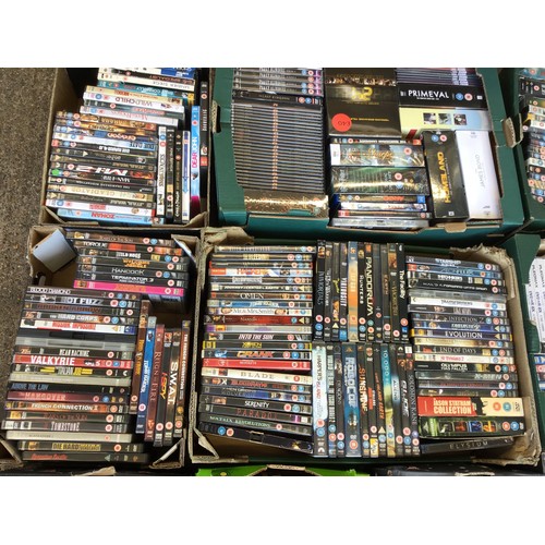 813 - Large Quantity of DVDs