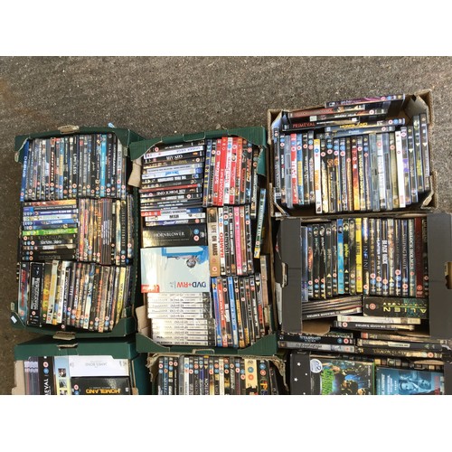 813 - Large Quantity of DVDs