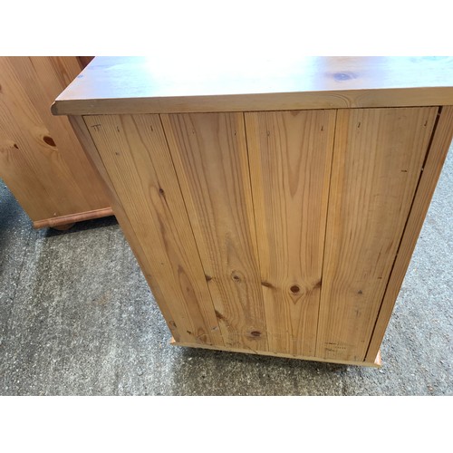 547 - Pair of Pine Bedsides