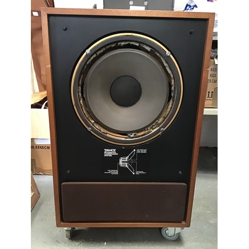 253 - Pair of Tannoy Berkeley Loudspeakers on Wheels