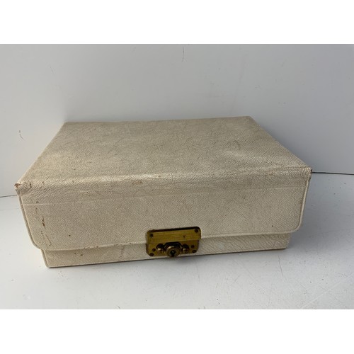 708 - Jewellery Box and Contents