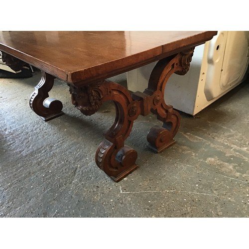 567 - Coffee Table on Carved Supports