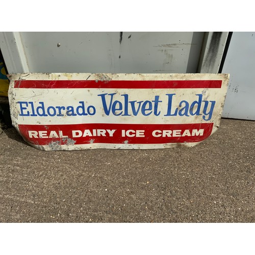 125 - Vintage Metal Sign