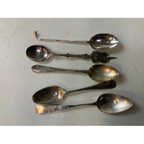 709 - Tea Spoons and Silver Handled Knives