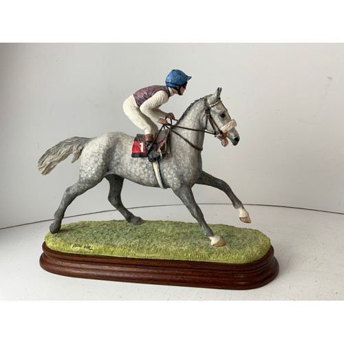 694 - Boarder Fine Arts - Anne Wall Racehorse