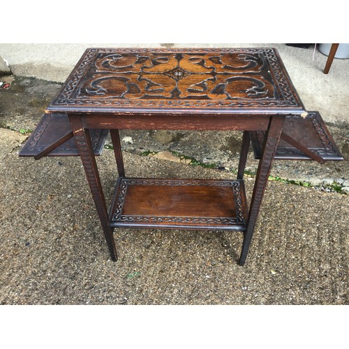 606 - Carved Table