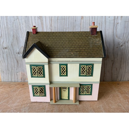 290 - Dolls House with Furniture