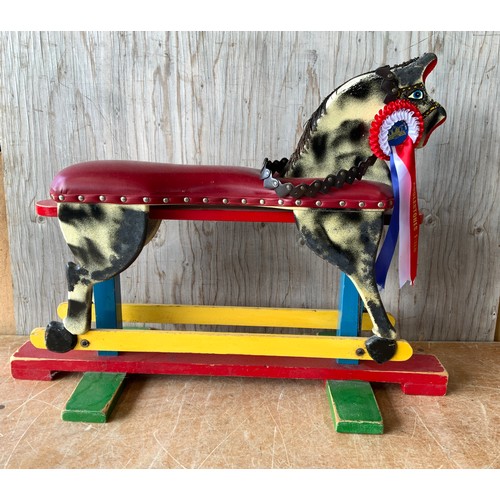 872 - Vintage Dapple Rocking Horse