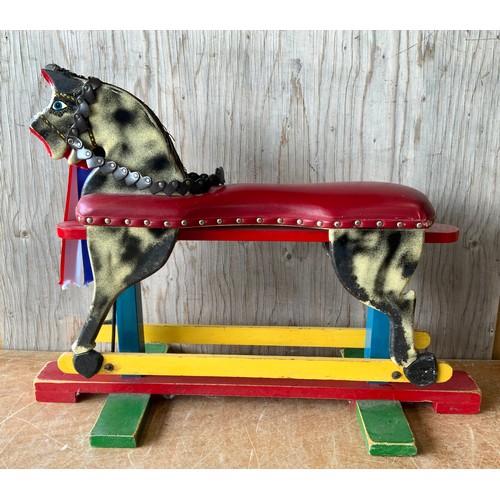 872 - Vintage Dapple Rocking Horse