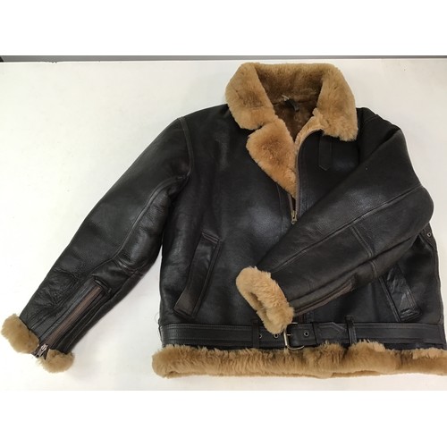 Leather Flying Jacket XXL