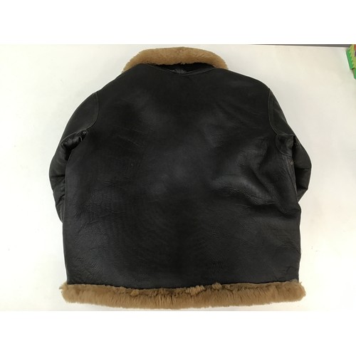 Leather Flying Jacket XXL