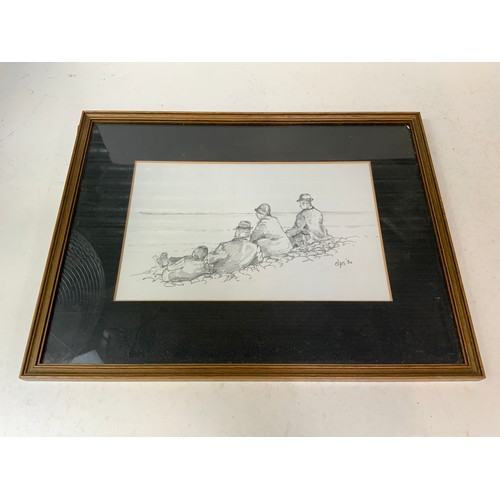 280 - Framed Drawing