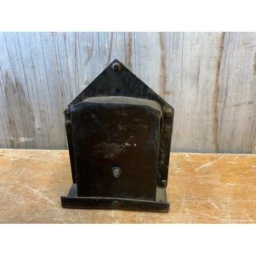 779 - Antique Metal Savings Bank (12x9cm)