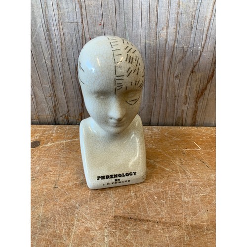 752 - Phrenology Head - 6cm