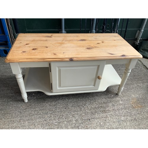 596 - Part Painted Cabinet