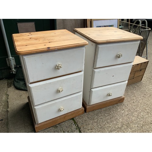 595 - Pair of Large Bedsides