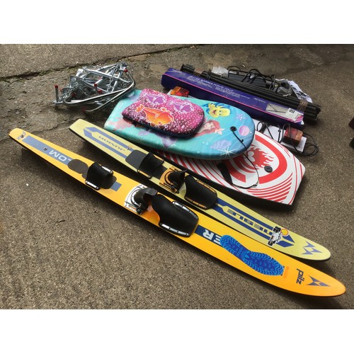 47A - Belly Boards, Water Skis, Trailer Board, Roof Bars and Safety Ladder etc