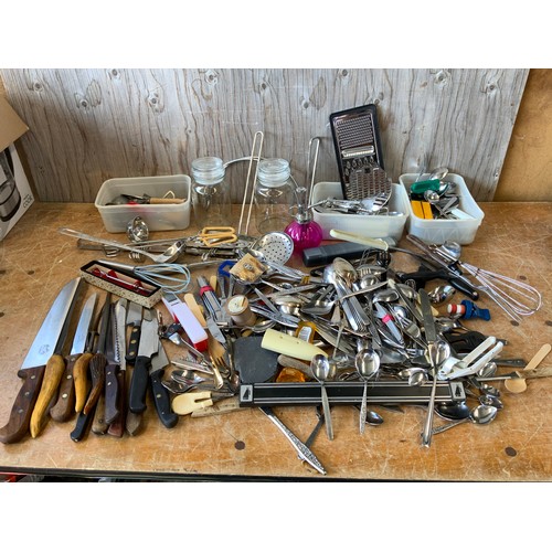 293 - Cutlery and Kitchen Utensils etc