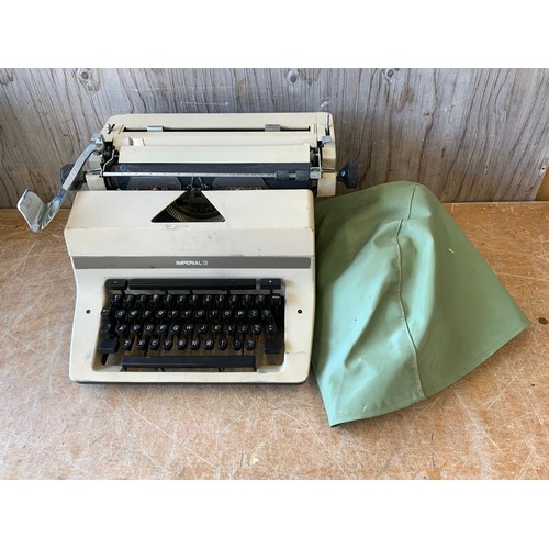 292 - Imperial Typewriter with Cover