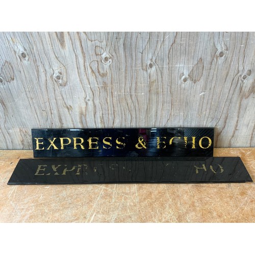 283 - 2x Express and Echo Signs