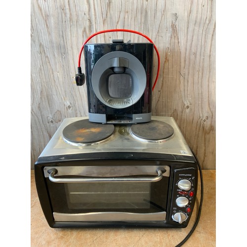 430 - Mini Oven and Krupa Coffee Machine