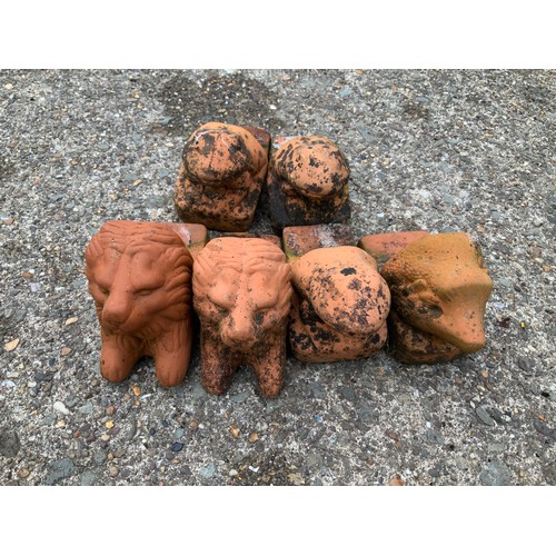 2 - Terracotta Planter Feet