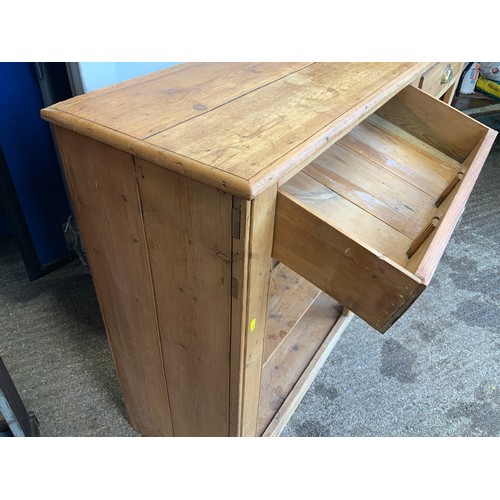 Victorian Pine Dresser Base 145cm W