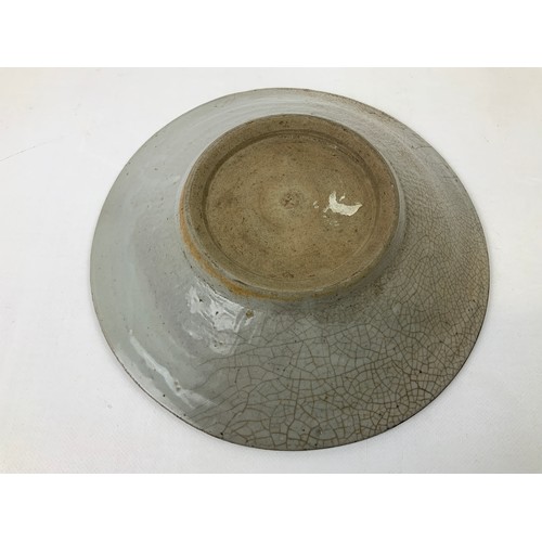 93 - Glazed Chinese Bowl - 23cm