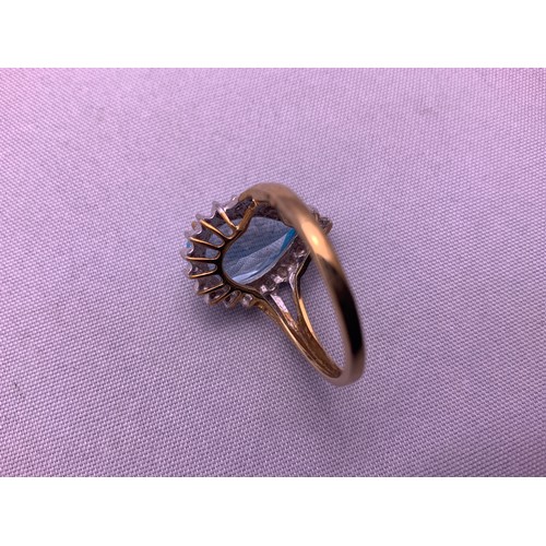 192 - 9ct Gold Ring - Size N - 3.4gms