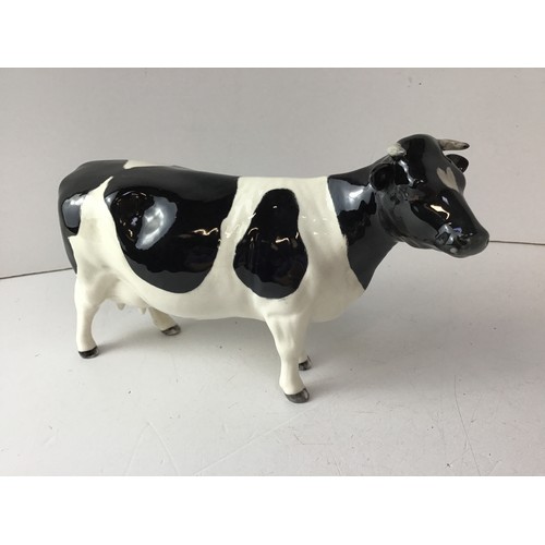 714 - Beswick Cow - H12cm