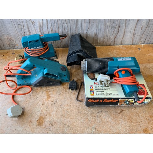 754 - Black and Decker Planer, Paint Stripper and Sander