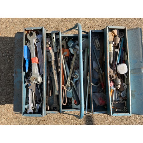 807 - Tool Box and Contents - Spanners etc