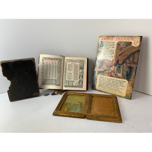 706 - Boxed German Catholic Bible and 2x Prayers