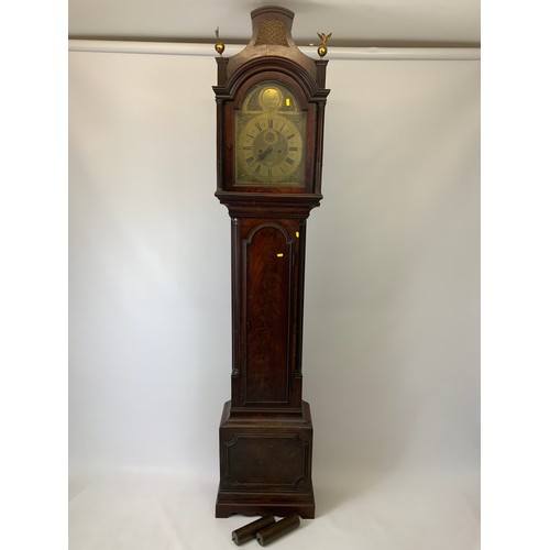 272 - Brass Faced Longcase Clock - George Burges, London