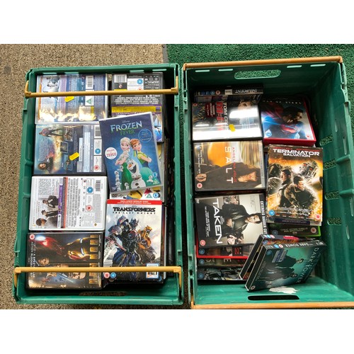 244 - Large Quantity of DVDs (Crates not Included)