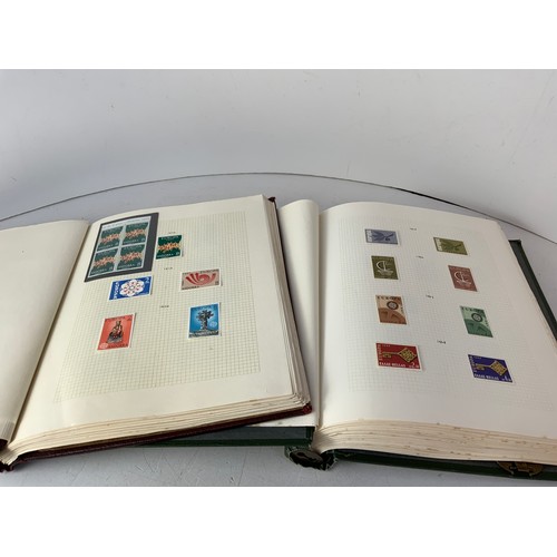 395 - 2x Stamp Albums - Europa Mint Stamps to 1985