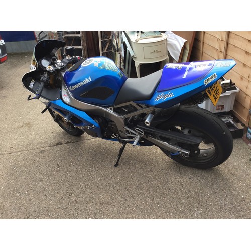 20A - Kawasaki Ninja ZX6R 636 - No MOT - WA03 ARF - Miles 19698 - Heard Running