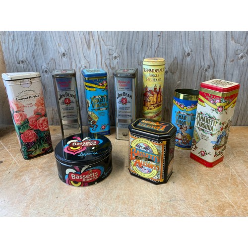 182 - Collection of Old Tins