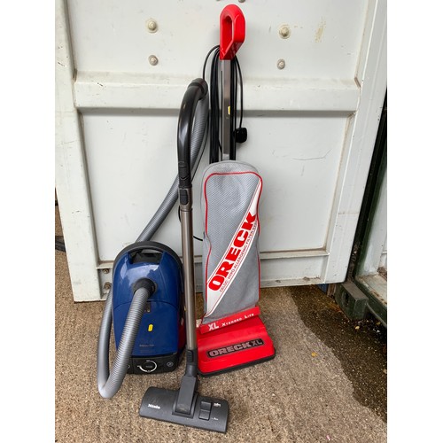 450 - Oreck Hypoallergenic Cleaner and Miele Vacuum Cleaner