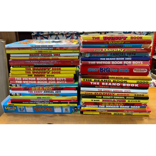 416 - Quantity of Annuals - Beano and Dandy etc