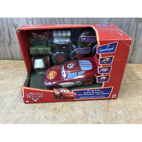 394 - Disney Pixar Gear Up n Go McQueen Transformable