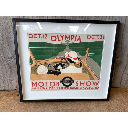 280 - Framed Motor Show Print