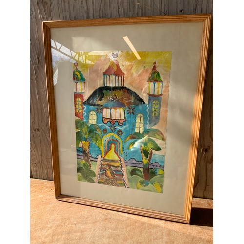 388 - Framed Watercolour