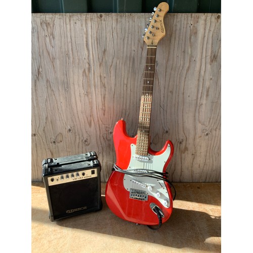 213 - Electric Guitar and Amplifier