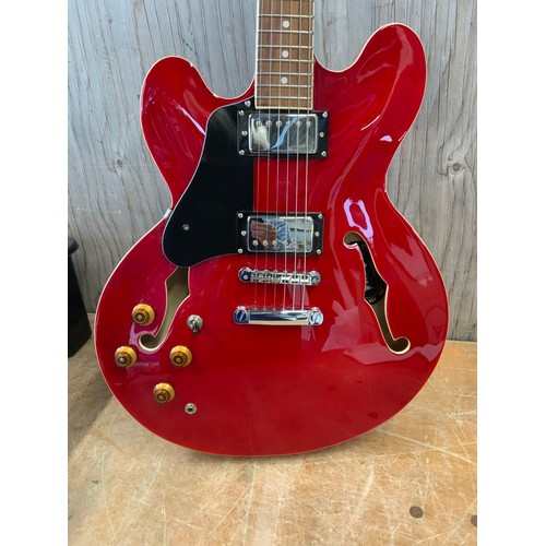 337 - Vintage Jazz Left Handed Guitar