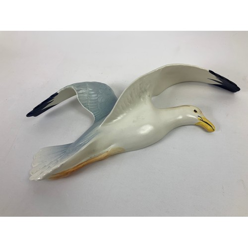 44 - Large Beswick Seagull Wall Plaque - No.658/1