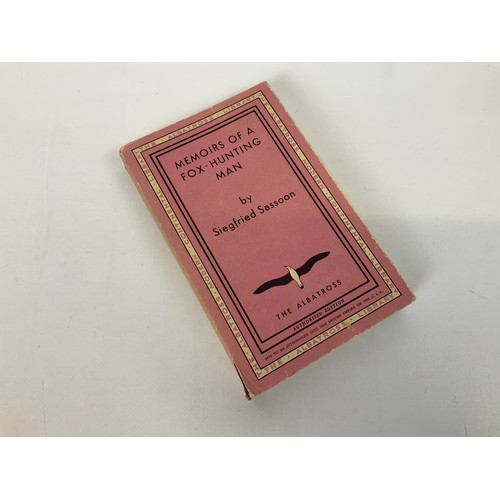 151 - Paperback Book with Dust Cover - Memoirs of a Fox Hunting Man by Siegfried Sassoon - Signed by the A... 